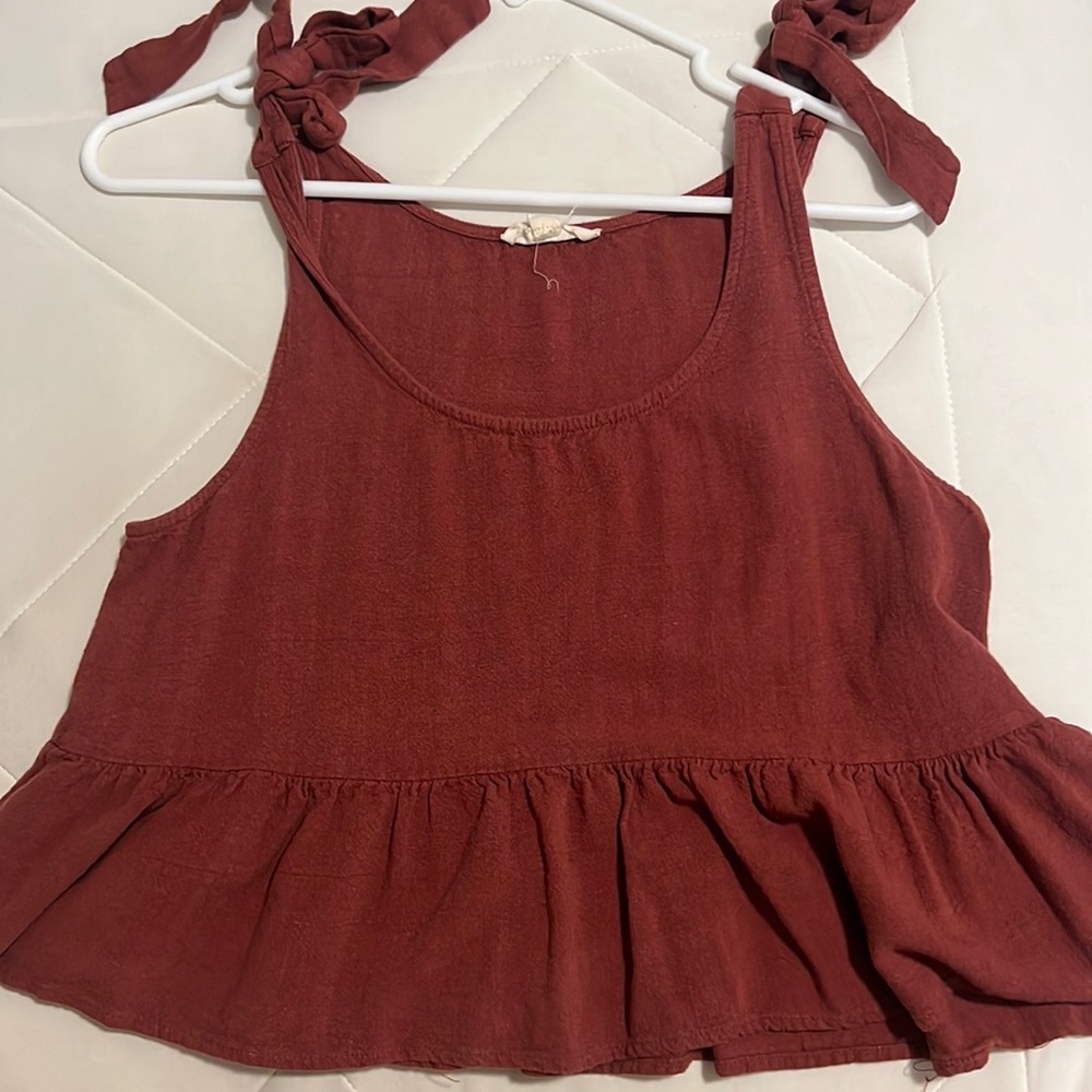 Babydoll Blouse with shoulder ties